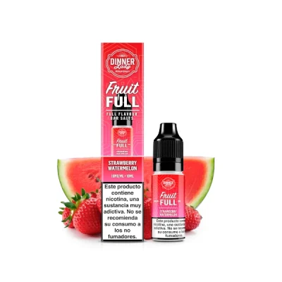 Dinner Lady Salts Fruit Full Strawberry Watermelon 10ml