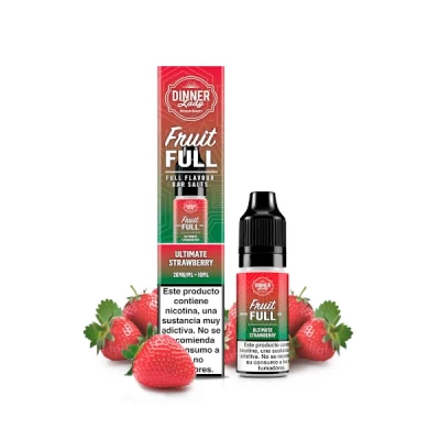 Dinner Lady Salts Fruit Full Ultimate Strawberry 10ml