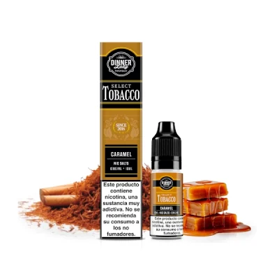 Dinner Lady Salts Select Tobacco Caramel 10ml