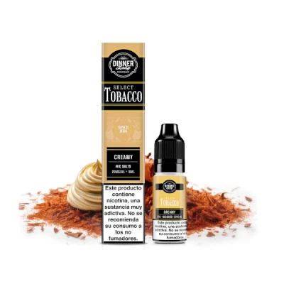 Dinner Lady Salts Select Tobacco Creamy 10ml