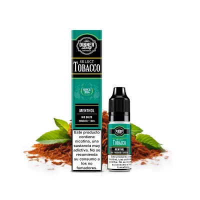 Dinner Lady Salts Select Tobacco Menthol 10ml