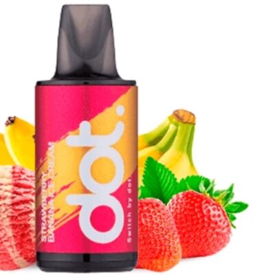 Dotmod Switch Prefilled Pod Strawberry Banana Ice Cream 20mg (Pack 2)