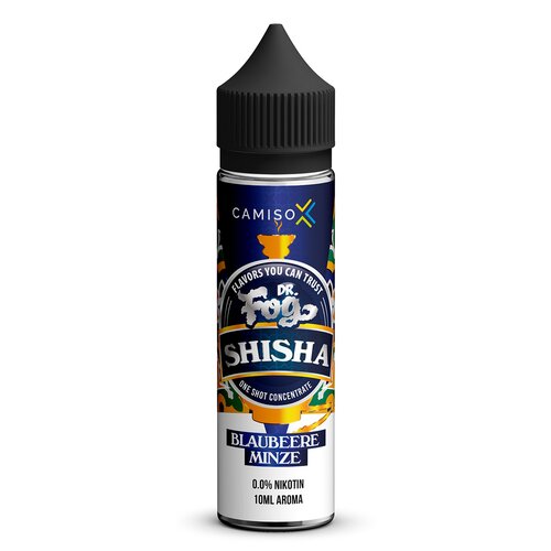 Dr. Fog - Shisha - Blueberry Mint - 10ml Aroma (Longfill)