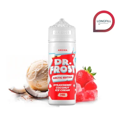 Dr Frost Strawberry Coconut Ice Cream Longfill 24ml