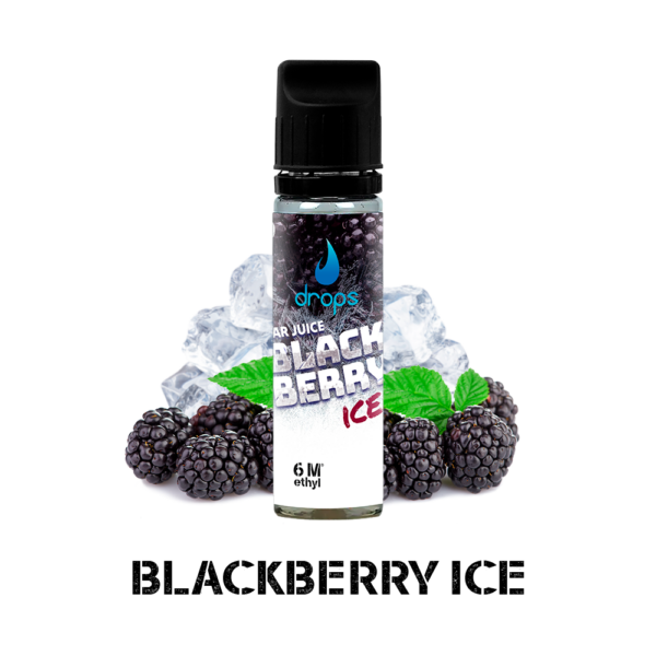 Drops All In Bar Juice Blackberry Ice 10ml