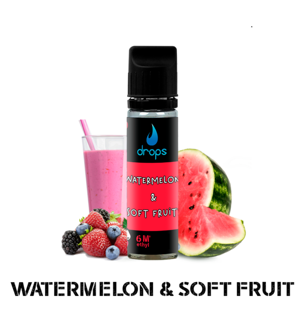 Drops All In Special Pods Watermelon & Soft Fruit 10ml