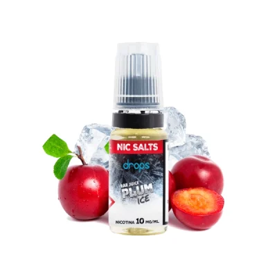 Drops Bar Juice Salts Plum Ice 10ml