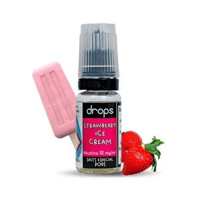 Drops Bar Salts Strawberry Ice Cream 10ml