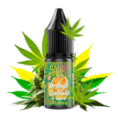 ELIQUIDS CBD CANNA JUICE ORANGE BALCAN 10ML/200MG
