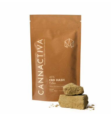 Hash Pollen 10gr – DRY 45% CBD by Cannactiva