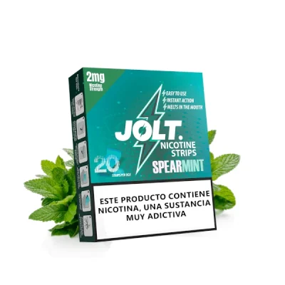 Jolt Strips Spearmint 2mg