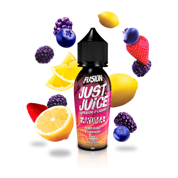AROMA LONG FILL JUST JUICE FUSION BERRY BURST & LEMONADE 20ML