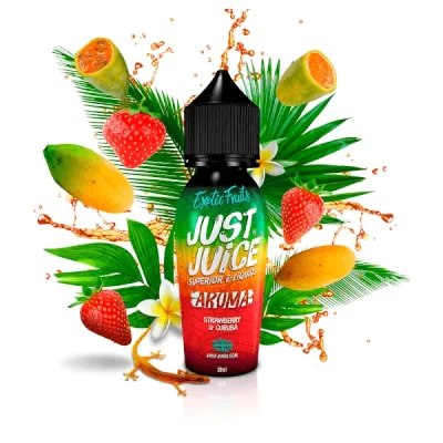 AROMA LONG FILL JUST JUICE EXOTIC STRAWBERRY & CURUBA 20ML