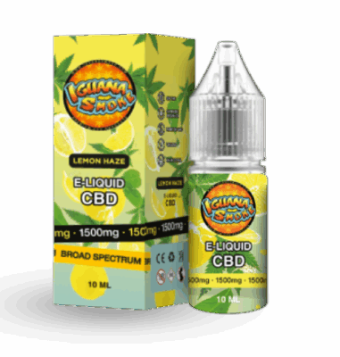 Lemon Haze Broad Spectrum by Iguana Smoke 10ml - 2500 mg