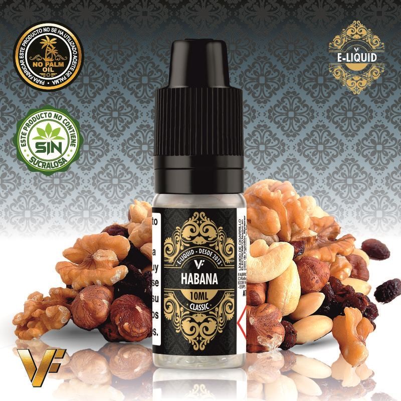 Inicio 5 liquido habana 6mg e liquid 10ml tabaco aromatico con golpe medio