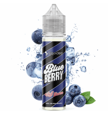Longfill Wpuff Flavors - Ice Blueberry 10ml by Liquideo