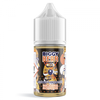 Aroma Nuez de Macadamia Nuttle Biggy Bear 30ml – Aroma Concentrado DIY Caramelo, Vainilla y Macadamia para Vapear