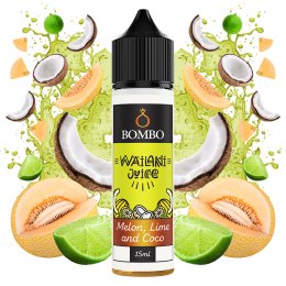 Melon, Lime and Coco 15ml/60 (Longfill) - Wailani Juice by Bombo