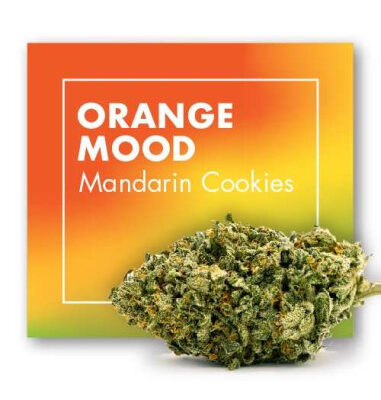 ORANGE MOOD Mandarin Cookies 2gr by Cannactiva