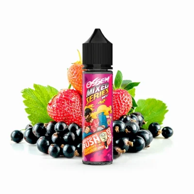 Ossem Adrenaline Rush Strawberry Blackcurrant 20ml Longfill