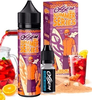E-liquid Ossem Juice - Summer Series - Ibiza Sangria Shortfill 50ml + Cooling Booster 5ml