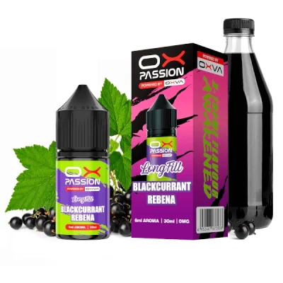 Oxva Ox Passion Blackcurrant Rebena Longfill - Pack 20 mg