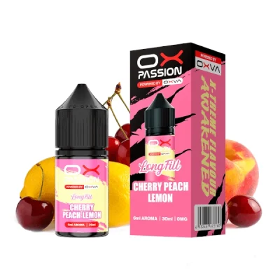Oxva Ox Passion Cherry Peach Lemon Longfill - Pack 20 mg