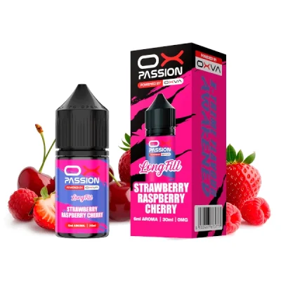 Oxva Ox Passion Strawberry Raspberry Cherry Longfill - Pack 20 mg