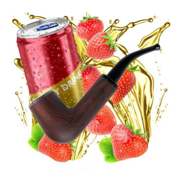 Pod Desechable AK Pipa Hipster Strawberry Energy 20mg