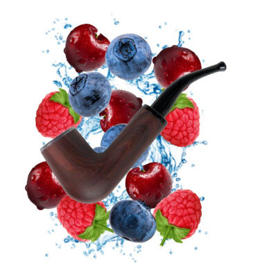 Pod Desechable AK Pipa Hipster Blue Razz Cherry 20mg