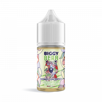 Aroma Pomme Cerise Bubblegum Biggy Bear 30ml – Aroma Concentrado DIY Manzana, Cereza y Chicle