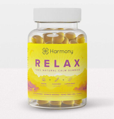 Relax Gummies 600mg CBD by Harmony