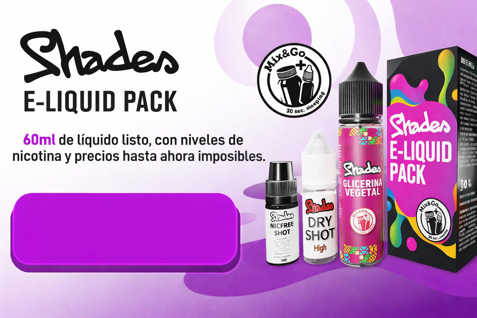Inicio 3 shades e liquid pack longfill sales de nicotina alquimia