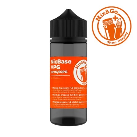 Base Mix&Go VPG (50VG/50PG); 0mg/ml; 80ml 1 Base Mix&Go VPG (50VG/50PG); 0mg/ml; 80ml