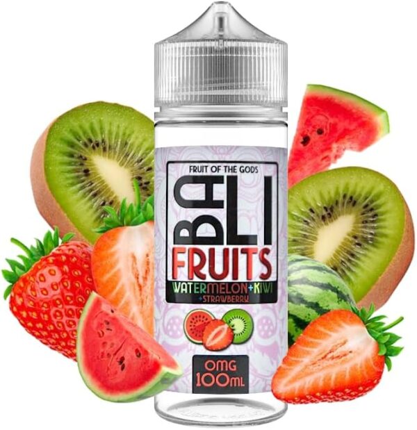 E-liquid Watermelon + Kiwi + Strawberry 100ml - Bali Fruits by Kings Crest