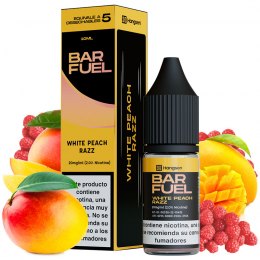 White Peach Razz 10ml - Bar Fuel by Hangsen